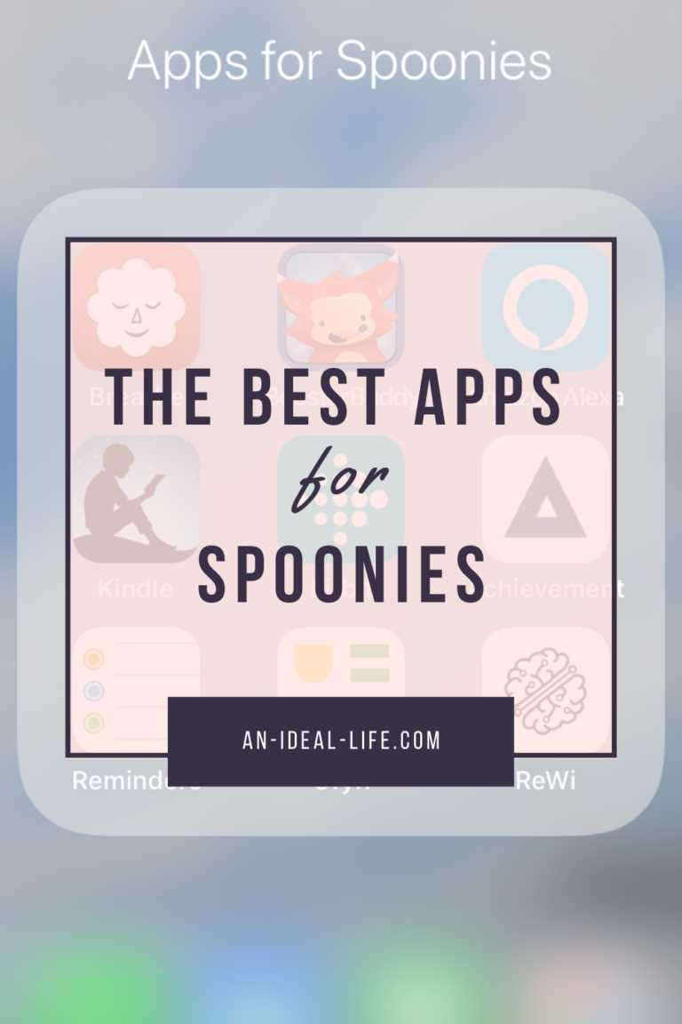 The Best Apps for Spoonies