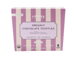 Organic Chocolate Truffles Thrive Market (Cruelty-Free Valentine's Day)