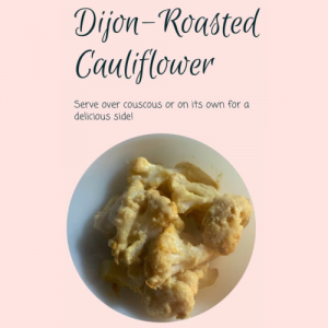 Recipe Card: Dijon-Roasted Cauliflower - Product Image