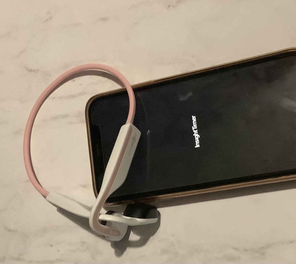 Insight Timer AfterShokz marble