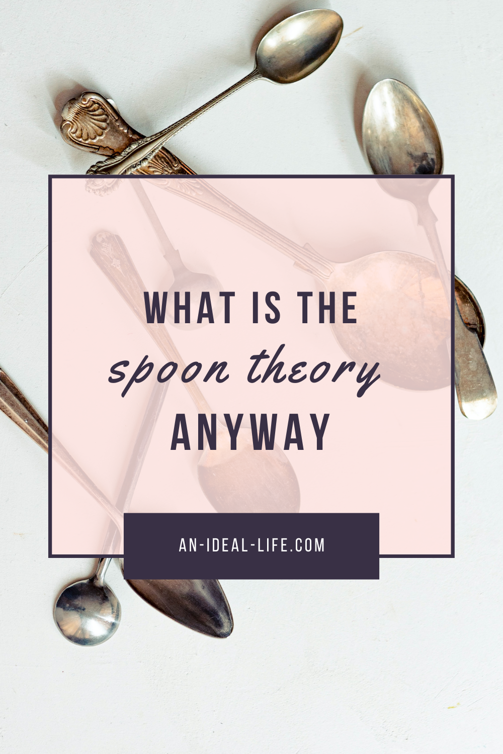 What is the spoon theory anyway?