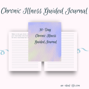 30-day chronic illness guided journal