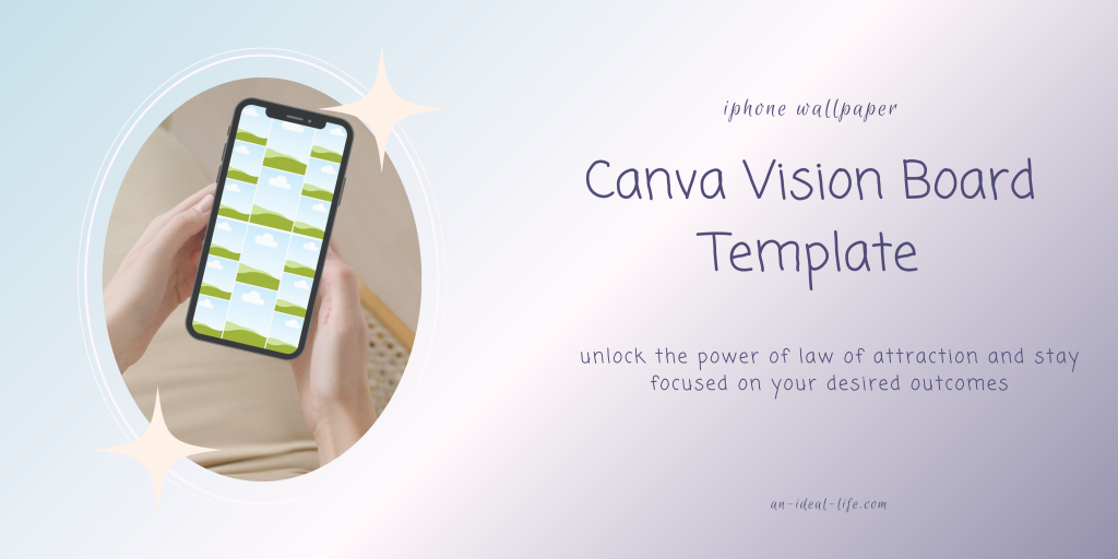 Canva Vision Board Template Banner