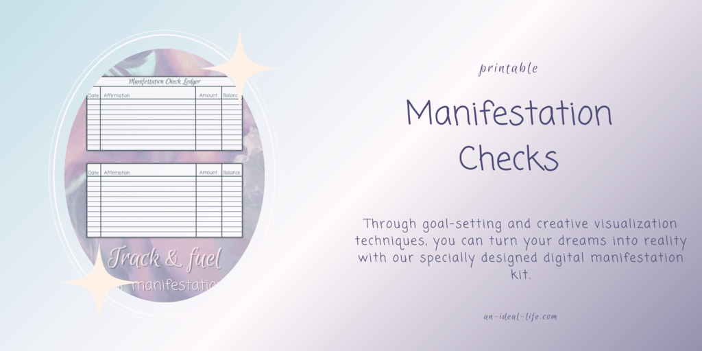 Manifestation Checks Banner