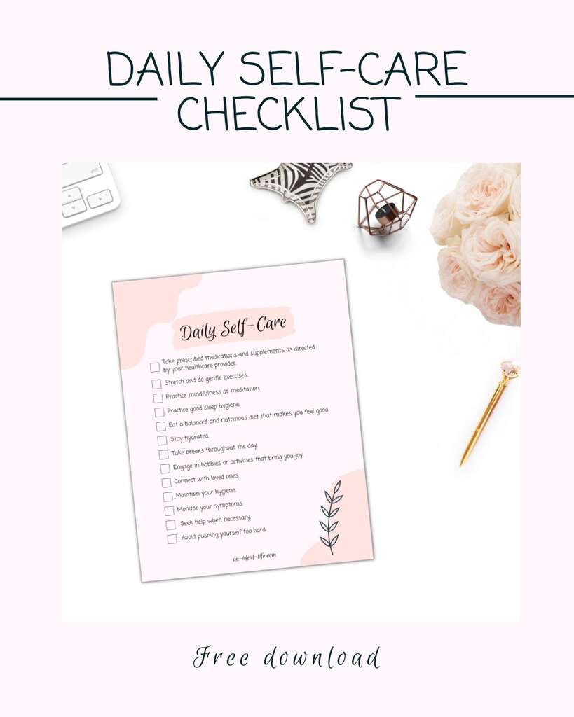 Daily Self-Care Checklist