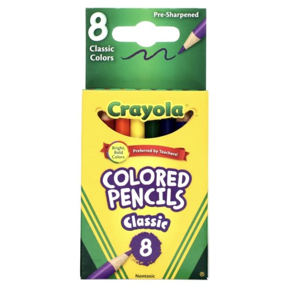 Mini Crayola Colored Pencils