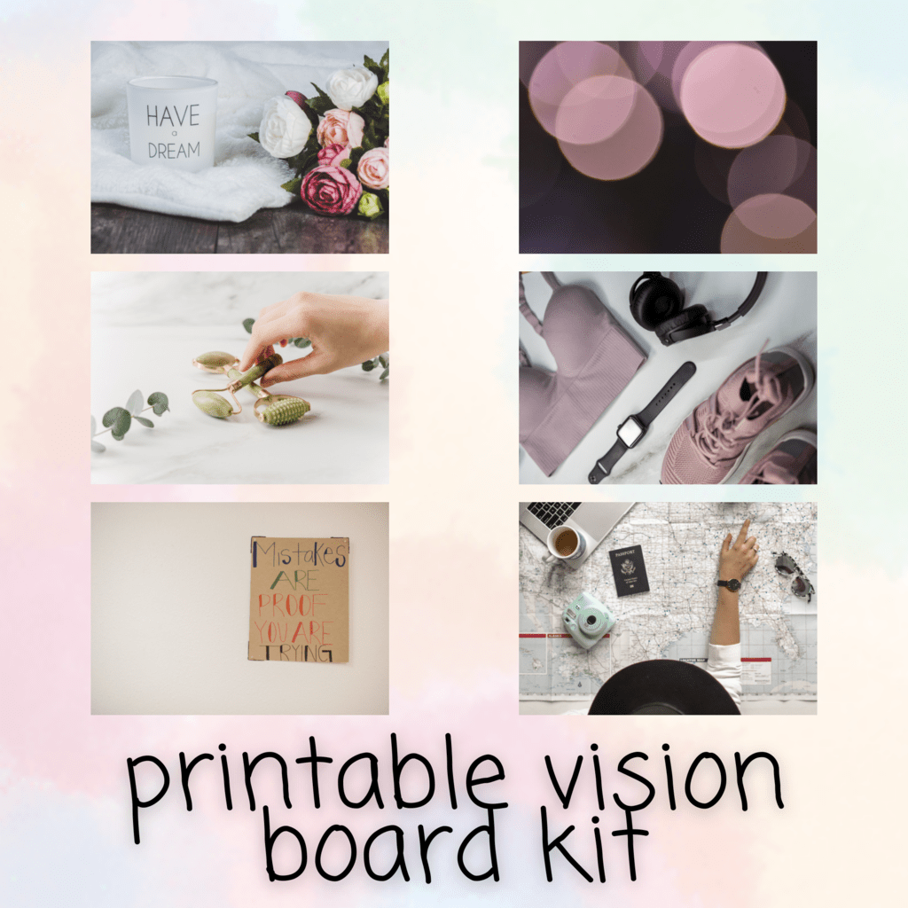 Printable Vision Board Kit